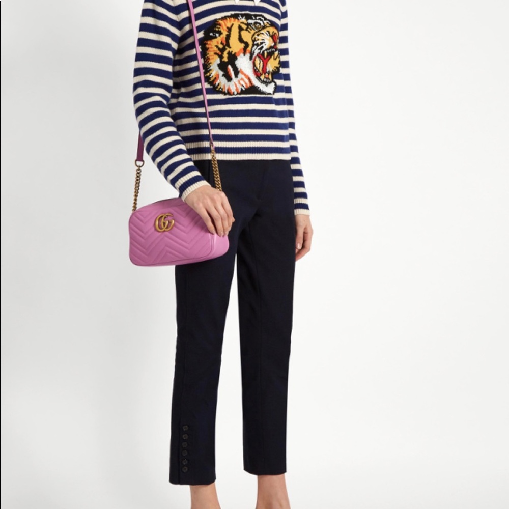 Gucci Marmont Matelesse Small “Pink Leather”